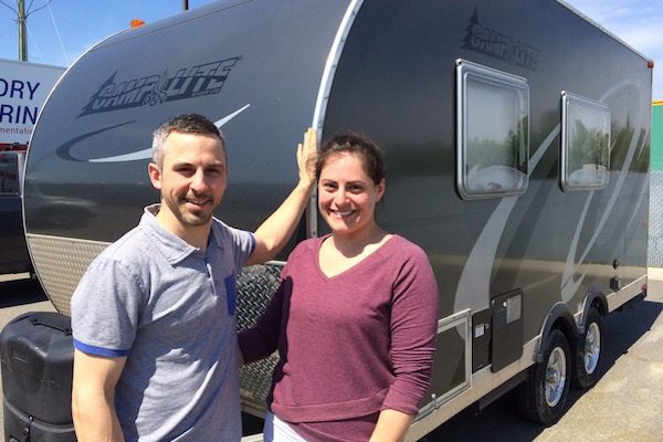 Paul & Marie-Christine - the new owners of Betty bye bye betty
