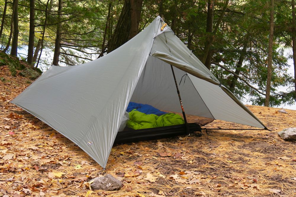 The Protrail solo tent by Tarptent is light, easy to pitch, awesome ventilation, reasonably priced, and tough as nails - Frontenac Park, Ontario tarptent protrail